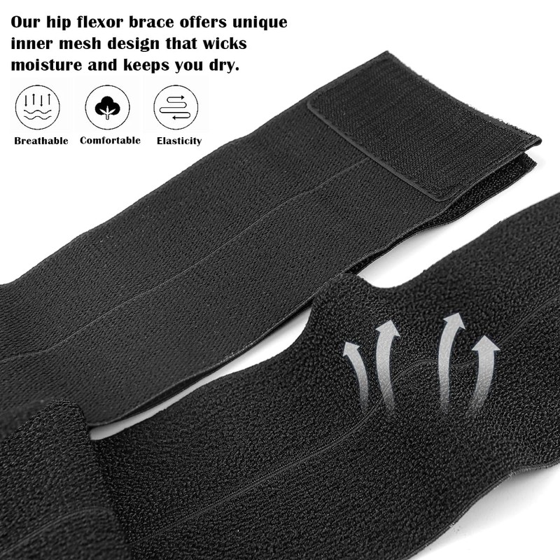 DOERDO DD Gear Groin Support Brace Hip Flexor Support Adjustable