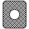 2 Pack Silicone Sink Protector for Kitchen Sink, Trellis Pattern