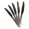 Lion Tools 3 Cuchillos De Mesa Acero Inoxidable Cubiertos Restaurante