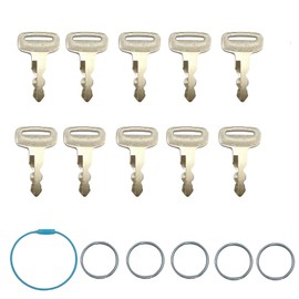 6PCS Replacement Ignition Keys for Yama-ha Golf Cart G14 G16 G19 G22 G29 JU2-H2511-00