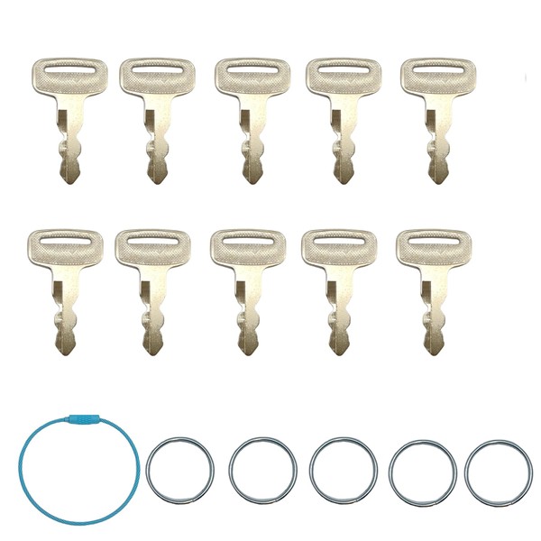 6PCS Replacement Ignition Keys for Yama-ha Golf Cart G14 G16