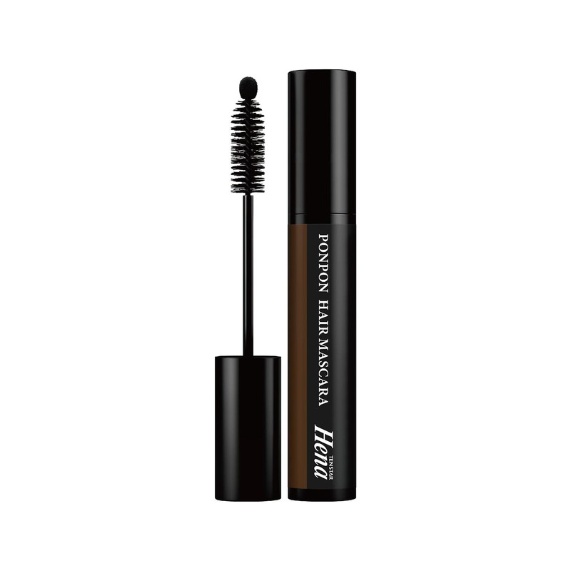 Tencer Pom Pom Hair Mascara, Dark Brown