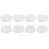 uxcell 8Pcs Plastic Hole Plugs, 45mm(1-3/4") Flush Type Panel Plugs,