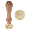 PATIKIL Letter M Wax Seal Stamp Initials Letter Seal Wax