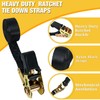 Endless Ratchet Tie Down Straps 2 Pack 1 Inch x