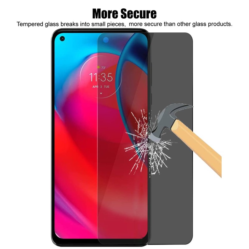 UZWZW 3 Pack Privacy Screen Protector for Motorola Moto G