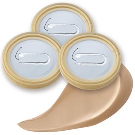 Evolution Foundation, Everlife, Bi, Koujun Perfect, Mesh Dobote, High Cover, Cushion, Compact, Refill, Set of 3, Natural Ochre (Healthy Color), Approx. 3 Months Worth, Foundation, High Coverage, High