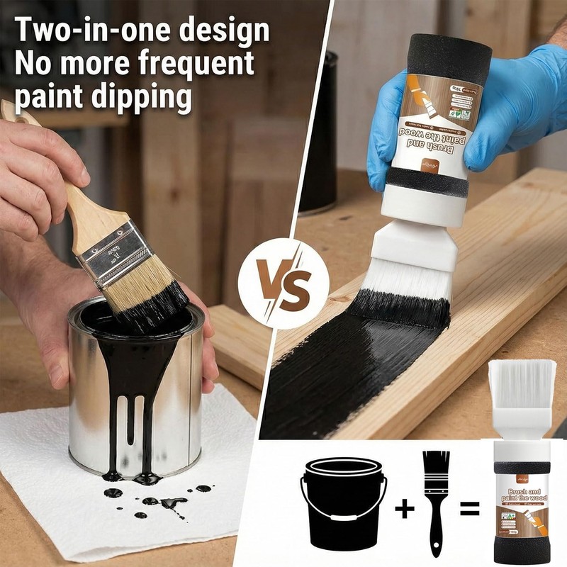 Anirun 6.35 oz Touch-Up Paint for Furniture, Cabinets, Wood, Metal