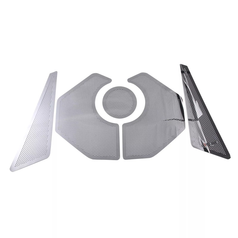 MXtech-23 5PCS For Corvette C8 2020-25 Stainless Engine Hood Compartment