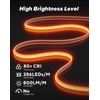 Shine Decor COB LED Rope Light AC 120V, 800lm Ultra