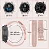 RosMank 20mm Quickfit Watch Band Compatible with Garmin Fenix 8