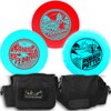 Lightning Disc Golf Starter Set – 3 Discs & Fade