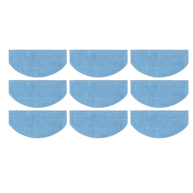 10PCS Robot Vacuum Cleaner Mop Wipes Ultra Fine Fiber Cloth