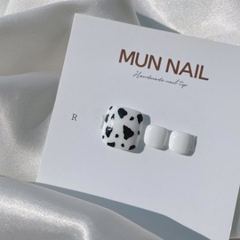 MunNail Mummy Cow Paddy Tip - No. 8 / MunNail 음머젖소 패디팁 - 8호