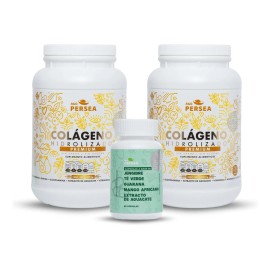 Pack 2 Colageno Hidrolizado Premium A&g Persea 1.2kg Cada Uno Sin Sabor Natural