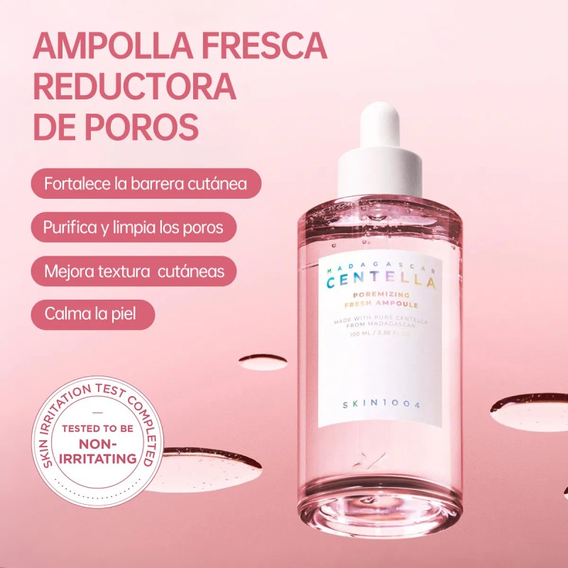 Skin1004 Centella Madagascar Set Reductor De Poros 5 Pzs