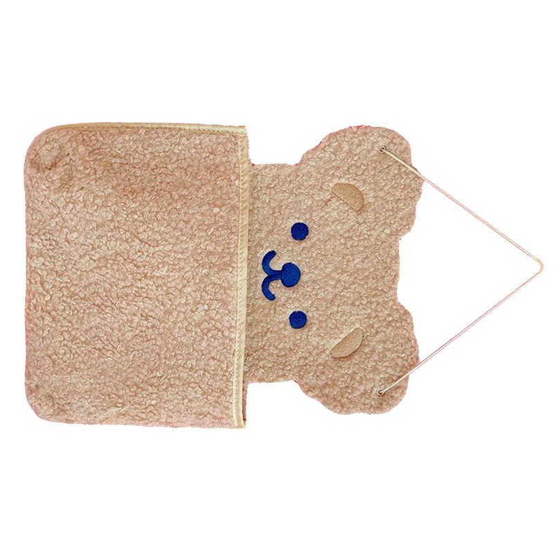 Wall Hanging Storage Bag Cute Bear Shape Large Capacity Wall