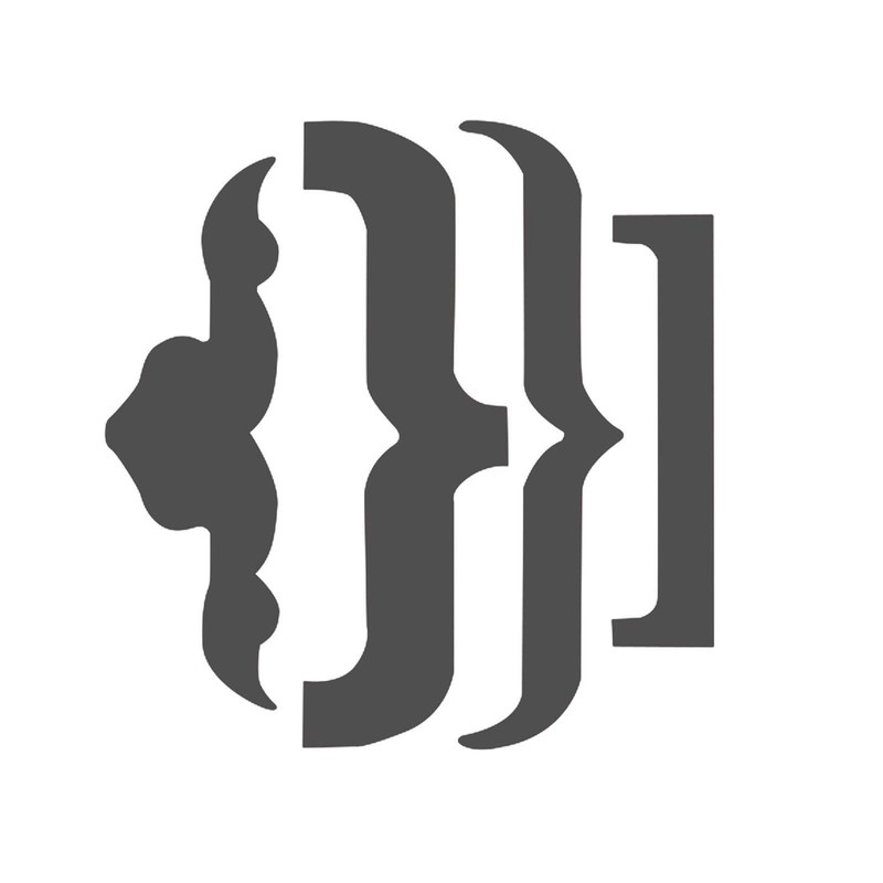 Vaessen Creative Craft Paper Punch, Symbols, X-Large, for DIY Projects,