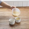 Akebono Sangyo CH-2124 Deep Bowl with Lid, Small, Gray, 22.9