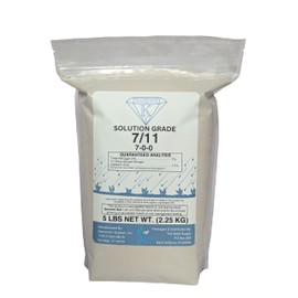 5 Pounds 7/11 High-Carbon Nitrogen & Calcium Soluble Garden Fertilizer Powder