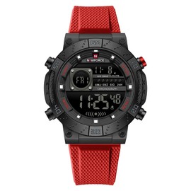 NAVIFORCE Fashion Men Digital Wrist Watch Military Waterproof Sports Chronograph Watches for Men with Alarm/LED Backlight
