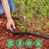 Gilmour 25' Black Flat Weeper Soaker Hose for Garden Beds,