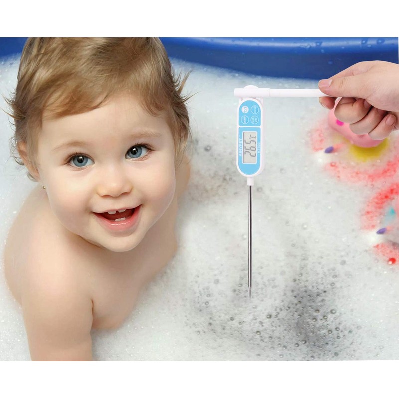 IPx7 Waterproof Digital Meat Thermometer, GXSTWU Instant Read Food Thermometer