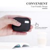 AKABEILA Compatible with AirPods Pro Case Liquid Silicone Cases [Front