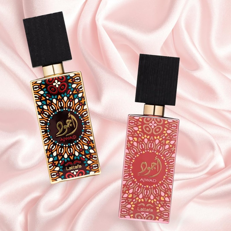 LATTAFA Ajwad & Ajwad Pink to Pink EDP Sprays 60ML