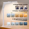 AKRRYR Led Desk Lamp for Home Office,24W Bright Eye-Caring Desk