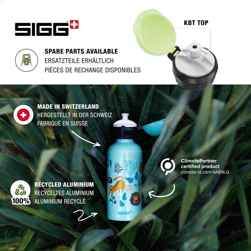 SIGG - Kids Water Bottle - KBT - Made in