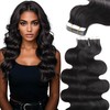 Lacer Body Wave Tape in Hair Extensions Human Hair 22