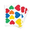 Stickerscape Rainbow Heart Wall Stickers Perfect for A Childs Bedroom,