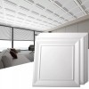 Art3d PVC ceiling wall panels with classic design??12 pack,24x24in,b -