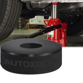 Universal Hydraulic Car Jack Rubber Pad Jack Pads with 1 1/8 Inch 29 mm Car Jack Adapter Rubber Buffer for Protects Your Car and SUV