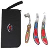 CHALLENGER Horse Farrier Tool 3-Piece Horse Equine Farrier Hoof Grooming