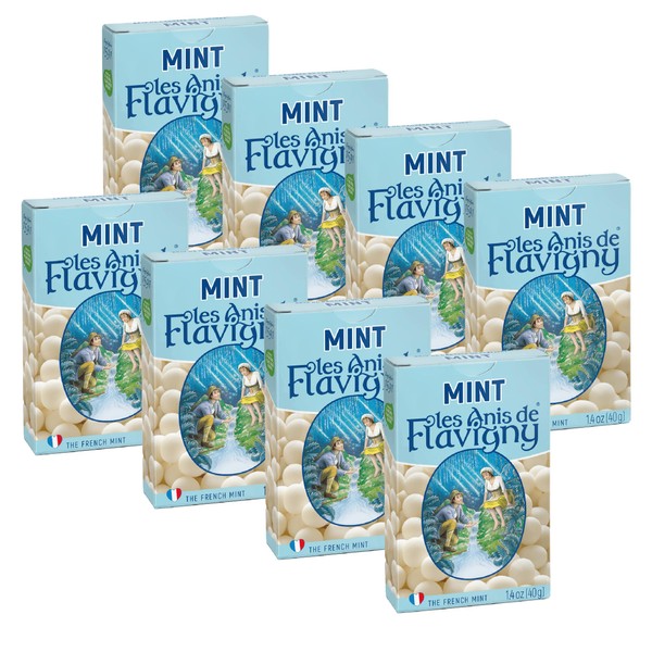 Les Anis de Flavigny Candy Mints, The French Mints, Vegan,