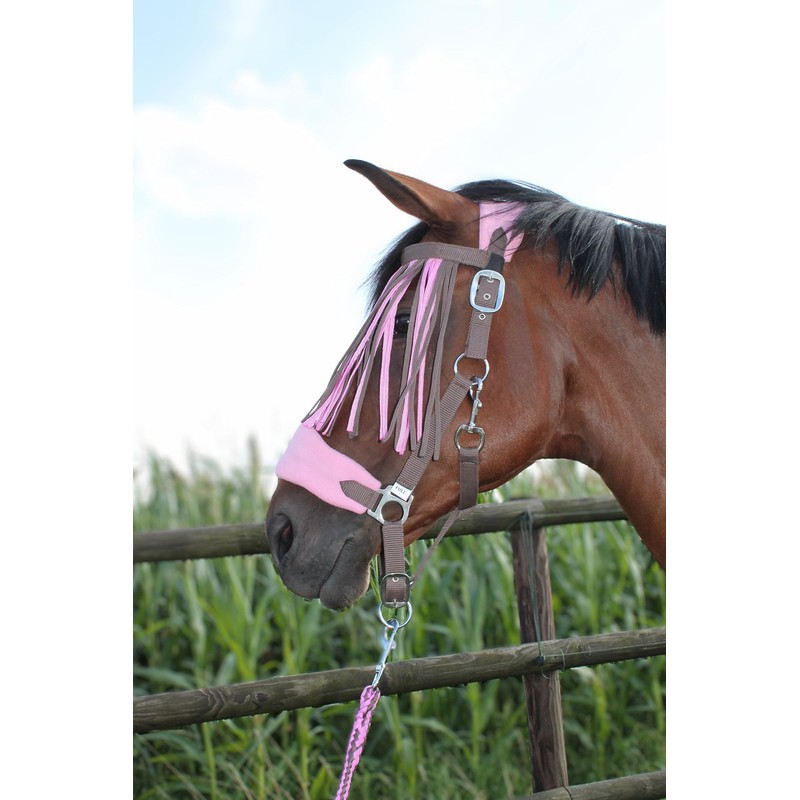 PFIFF Sunny 103103 Headcollar Set, 3-Piece Set of Headcollar, Knit