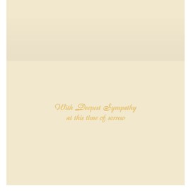 The Gallery Collection, 1 Count Card Pack, Sympathy Card with Pearl Lined Envelope (Healing Sympathy)