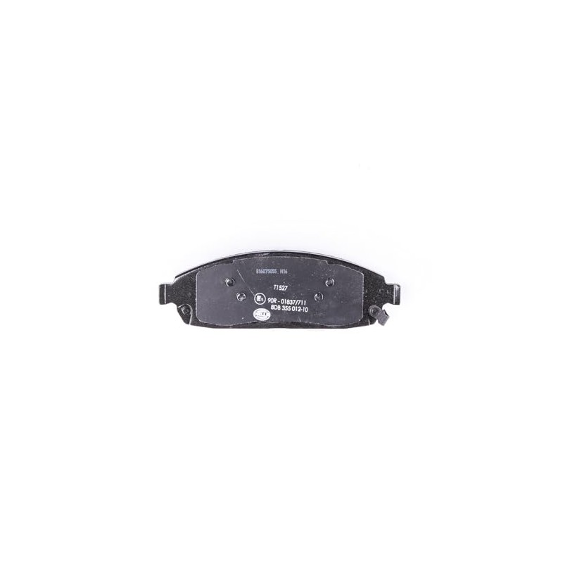 HELLA Front Brake Pads with Acoustic Wear Warning – Four