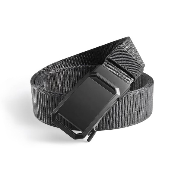 XFSRG Men's Belt, No Holes, Adjustable Canvas Belt, Elastic Woven