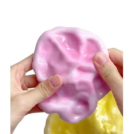 Portable & Fun for All Ages ‚Äì Lightweight and Easy to Carry Sand Stress Ball, Perfect for Kids, Adults, and Fidget Lovers.:_Random without Syringe