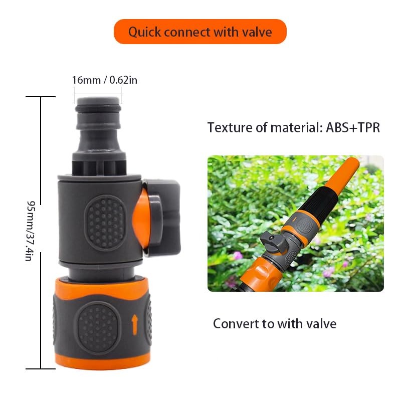 YOQVQOY 2 Kit Flush Adapter – Quick Connect Hose Fittings,