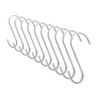 Flat S-Shaped Hanging Hooks - for Kitchen Utensils, Garage or