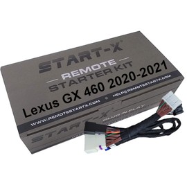 Start-X Remote Starter Kit for Lexus GX 460 (2020-2021) | Push to Start Engine | 3X Lock to Remote Start | Zero Wire Splicing
