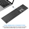 TIETI K01R Wireless Keyboard, 2.4G Slim and Compact Wireless Keyboard
