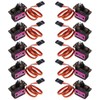 WINGONEER 10pcs MG90S ZOHD Metal Gear RC Micro Servo for