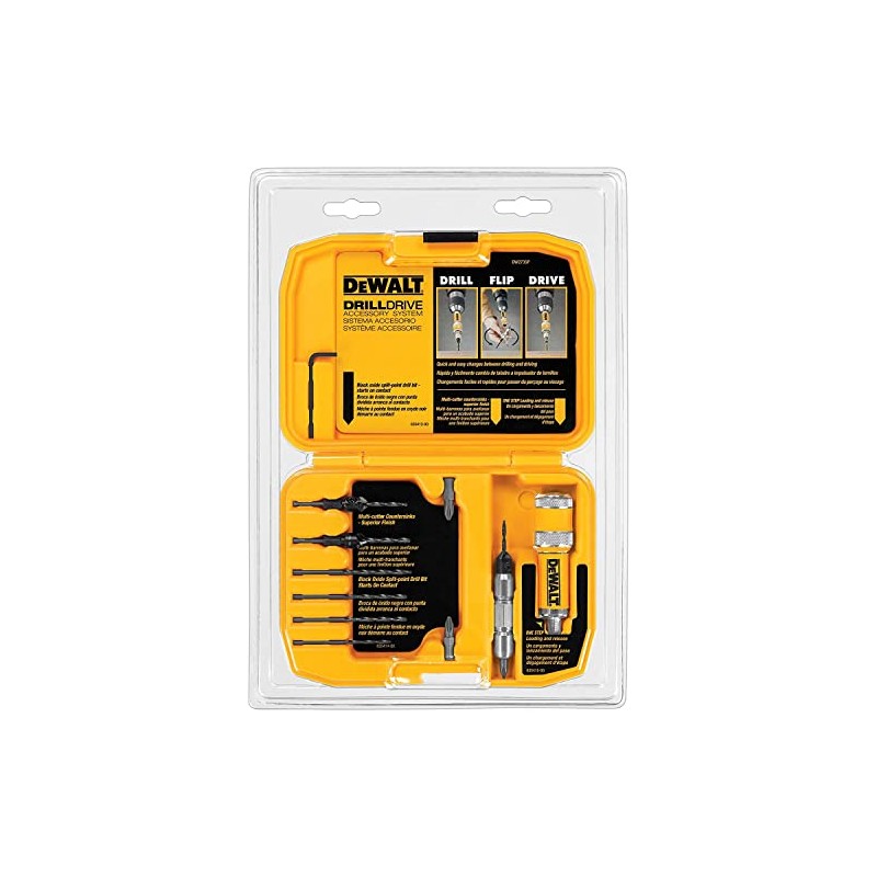 DEWALT Screwdriver Bit Set / Drill Bit Set, Flip Drive,