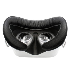 Hurricanes VR Face PU leather Breathable Cover Cotton Bottom Pad Replaceable for Oculus Go Headset VR Accessories                                     