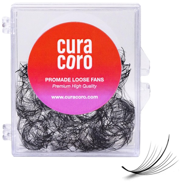 Curacoro Promade Wispy 500 Fans - Wispy Lash Extensions 9D